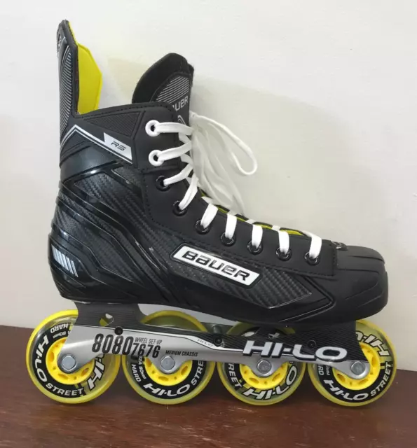 Bauer RS Senior Inline Hockey Skates. Size 8.