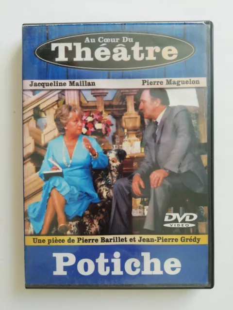 Au Coeur Du Théâtre: Potiche. DVD. Jacqueline Maillant.