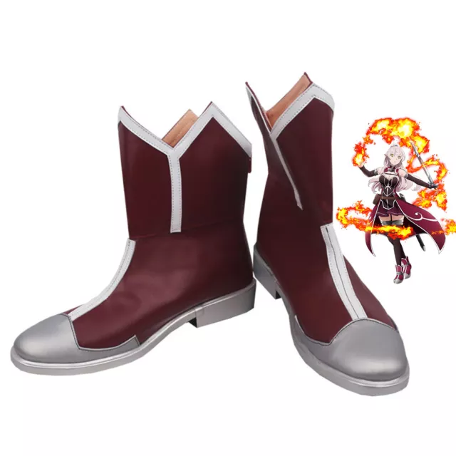 Skeleton Knight in Another World Ariane Glenys Maple Shoes Cosplay Women Boots