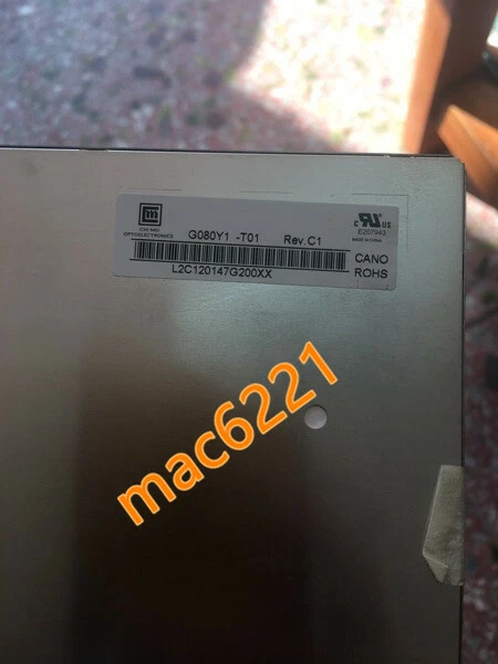 1PC    Chimei Innolux  8 inch G080Y1-T01  LCD screen