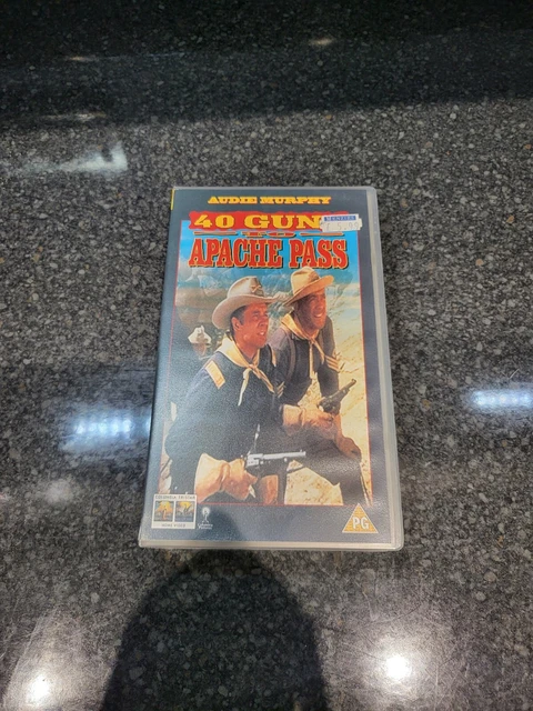 40 GUNS TO Apache Pass -VHS Video £2.00 - PicClick UK