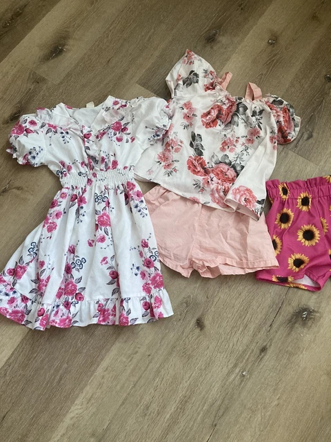 Shien Girls Bundle Shorts X2 Dress And Top