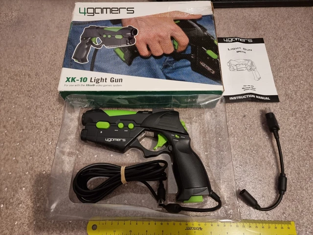 MICROSOFT XBOX ORIGINAL LIGHT GUN BLASTER PISTOL GAME CONTROLLER
