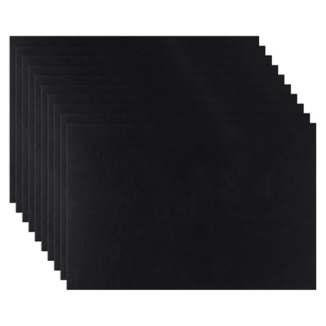 10 Sheets Adhesive Felt Sheets Black Felt Felt Fabric Fabric Adhesive