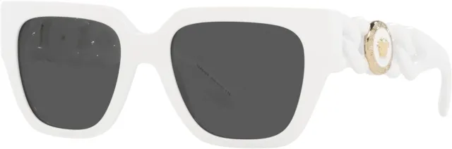 VERSACE VE4409 314/87 53mm White Dark Grey Women's Sunglasses