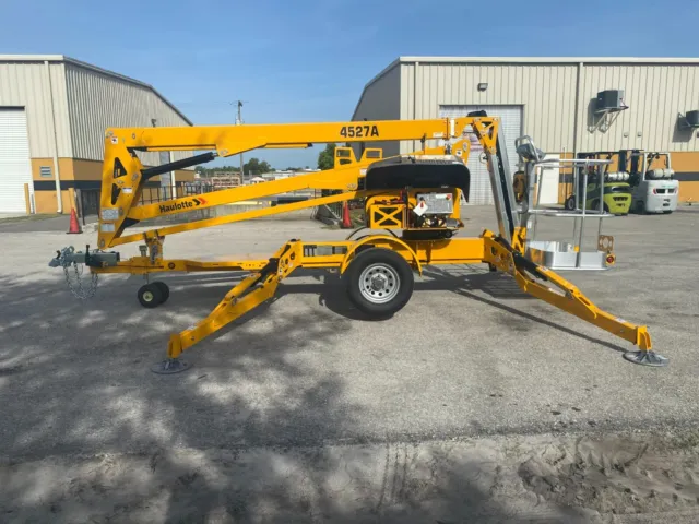 Haulotte 4527A 51' Height Towable Boom Lift,New 2023s, Plenty In Stock In SWFL