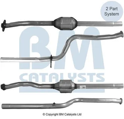 Kat Catalizzatore BM Catalysts Bm90020H per Peugeot 106 I 1A 1C 1.0 1.2 91-96