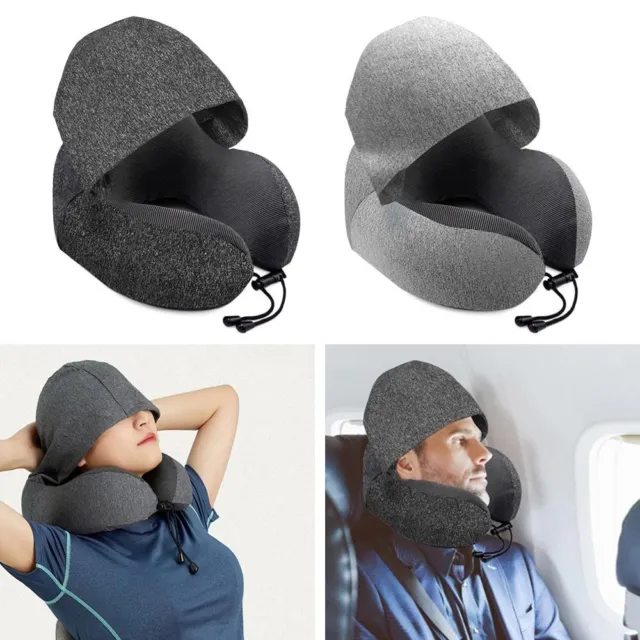 Rest Neck Pillow Neck Sleeping Cushion Airplane Pillow Hooded Travel Pillow