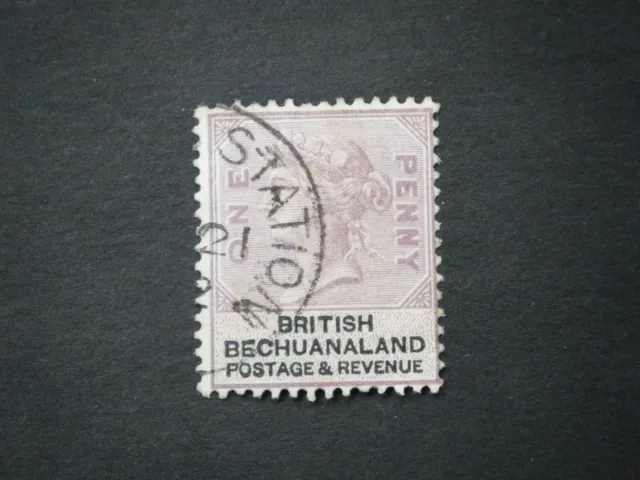 British Bechuanaland QV 1888 1d lilac & black SG10 FU