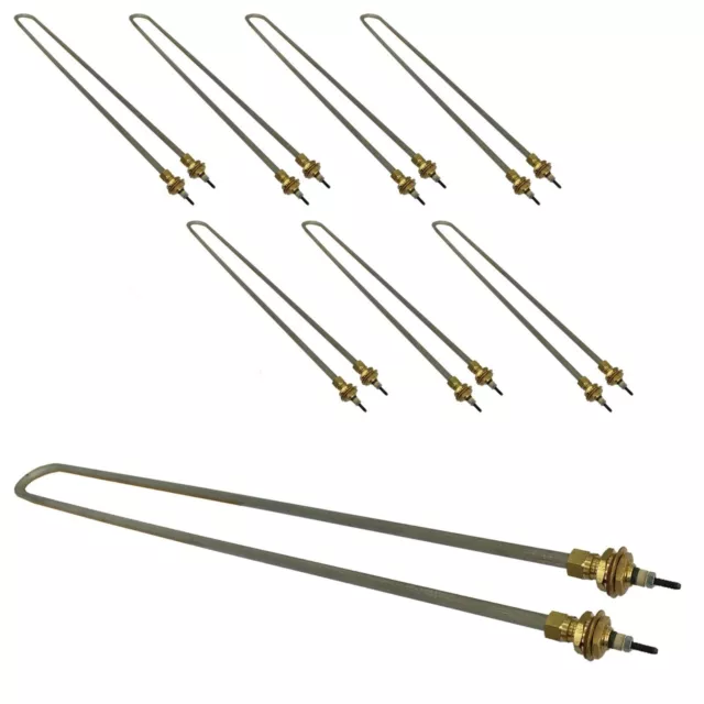 PACK MIT 8 x HEIZELEMENT U-FORM FÜR BAIN MARIE ODER HEISSSCHRANK 3KW 230V