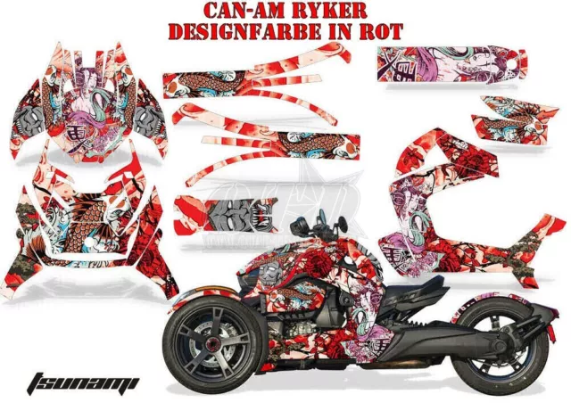 Amr Racing Dekor Kit Roadstar Can-Am Ryker Spyder Rs/Rss, Rt/Rt-S,F3 Tsunami B