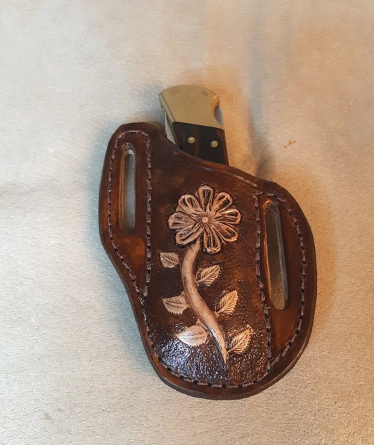 CUSTOM CROSS DRAW Pancake Knife Sheath That Fits A Buck 110 KnifeSheath