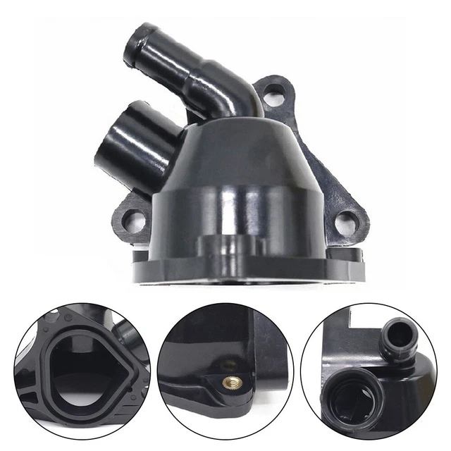Black Thermostat Housing Case For Honda 2.4L 03-06/ RSX 2.0L 02-06 19320-PNA-003