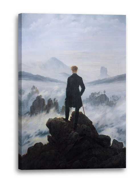 Tableau Toile - Falaises De Craie Sur Rügen Par Caspar David Friedrich