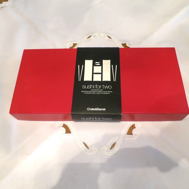 NEW IN BOX Crate and Barrel Sushi For Two Set £31.31 PicClick UK