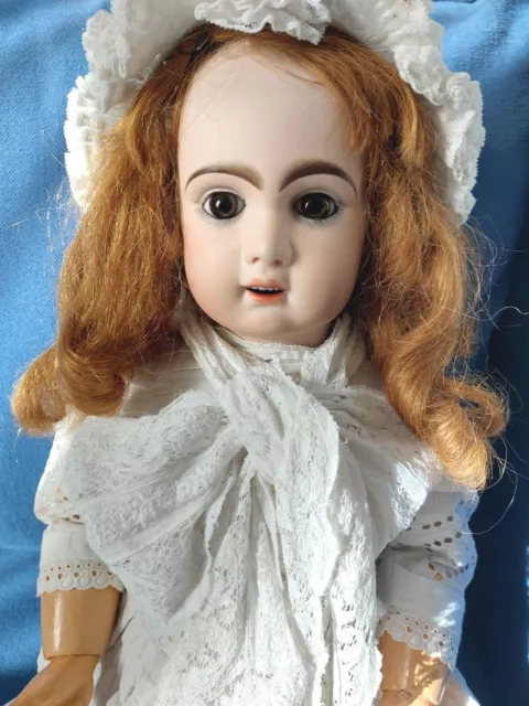 Superbe Bebe Jumeau Tete Biscuit Ancien  Ca 1890 Taille 12