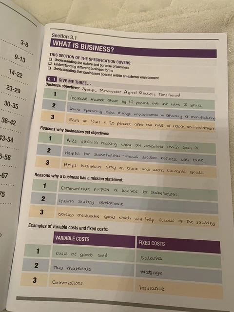 A LEVEL BUSINESS Aqa Knowledge Book! Revision Tutor2U £4.00 - PicClick UK