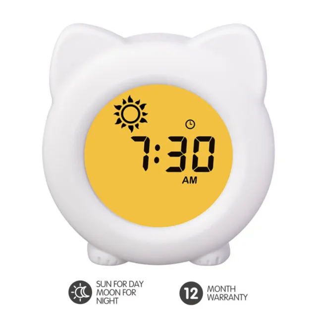 Oricom Cat Childrens Sleep Trainer Clock
