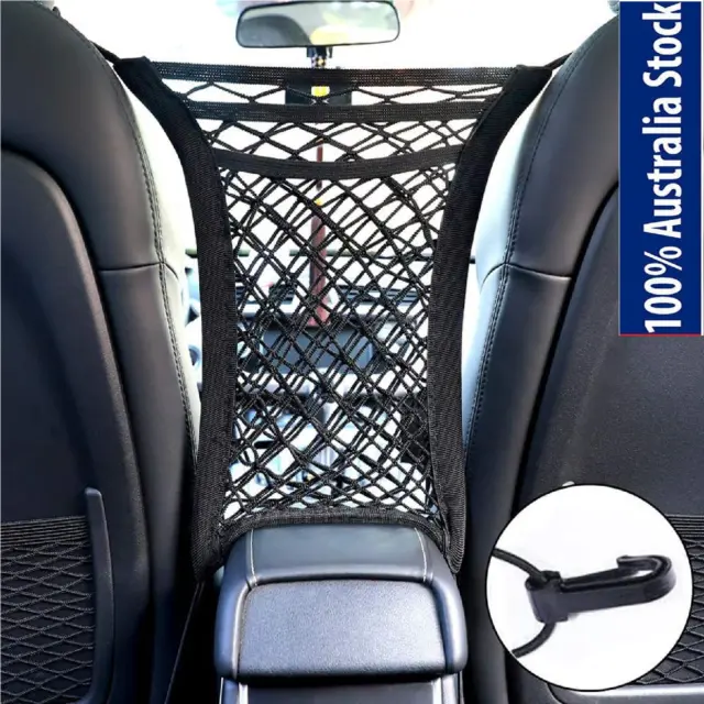 Mesh Car Storage Organizer Net Bag Seat Trunk Holder Back Auto Pocket Universal