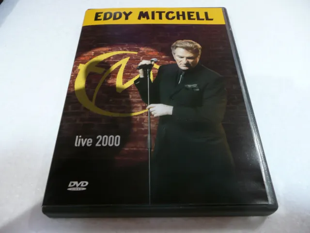 Dvd Eddy Mitchell  Live  2000  / Live Dvd 24 Titres
