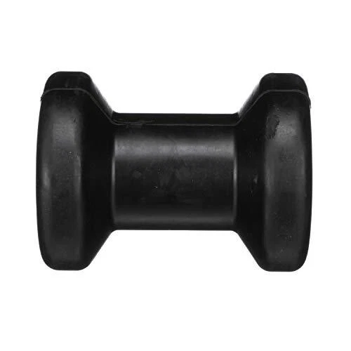 Molded Spool Roller w/Plastic Sleeve, Black, Boat Trailer, 5 in. X ...