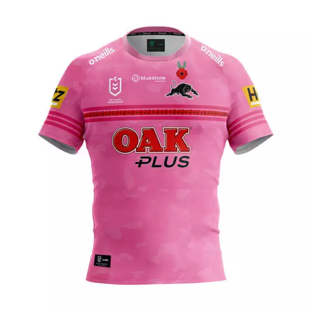 Penrith Panthers NRL 2023 O'Neills ANZAC Jersey Sizes S-7XL!
