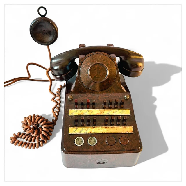 TELEPHONE EN BAKELITE VINTAGE DE MARQUE CIT ANNEES 50