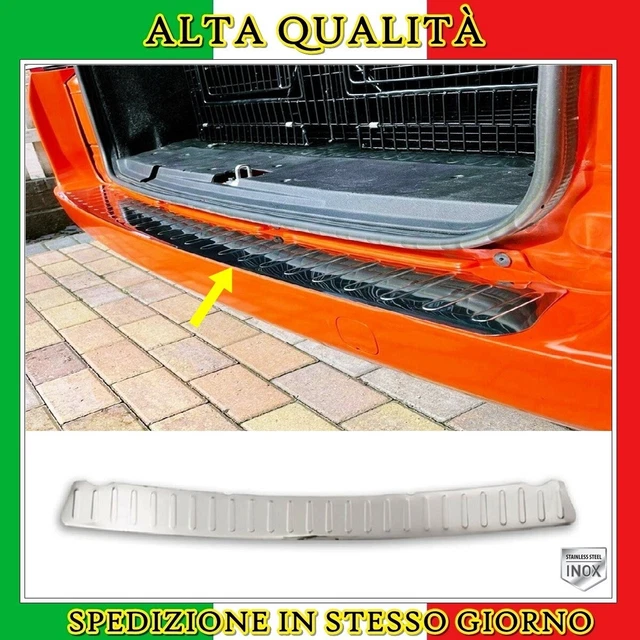 Protezione Paraurti Per Fiat 500X 2014-2018 - Acciaio Inox 0.7 Mm | Design 3D | Adesivo 3M | Anti-Graffio - Foto 4