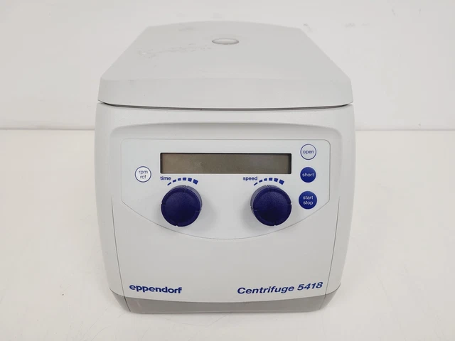 Eppendorf Benchtop Centrifuge Model - 5418 + 14000rpm Rotor FA-45-18-11 Lab