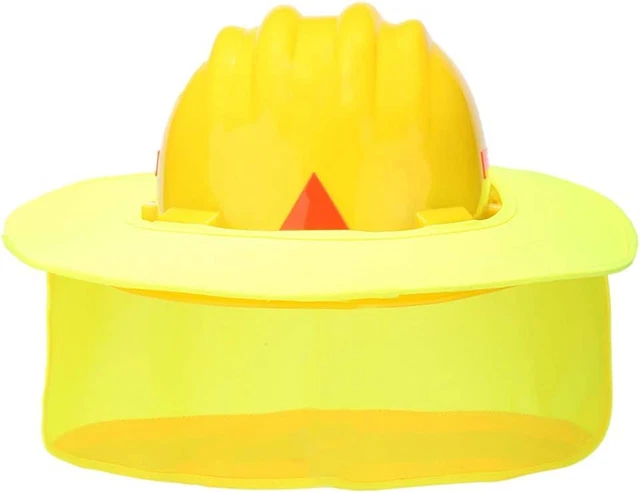 Sun Shade Neck Shield, A-SAFETY, Protection with Reflective Yellow