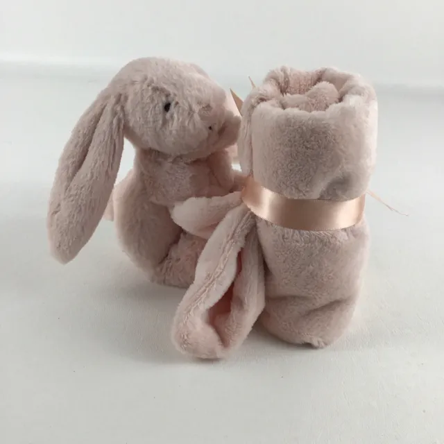 Jellycat Bashful Blush Bunny Soother Lovey Security Blanket Plush Stuffed Animal