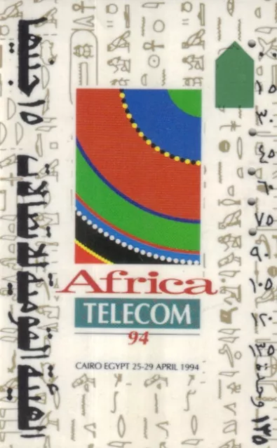 4029 Scheda Telefonica Usata Phonecard Egypt Africa Telecom 94