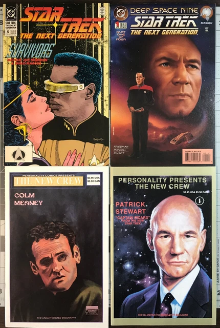 Lot of Star Trek Comics-The Next Generation #5-The New Crew-Deep Space Nine #1