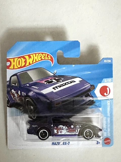 HOT WHEELS MAZDA RX-7, HW J-Imports, Purple, 2026 edition, Brand New ...
