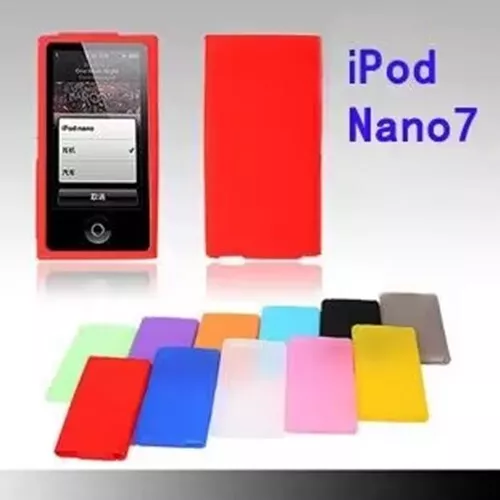 New Silicone Case Cover Protect For Apple iPod Nano 7th Generation - 7 Colors