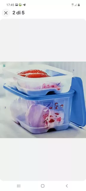 Tupperware Semprefresco da 1,8l e da 4,4l   per carne e pesce