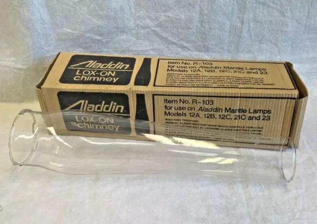 Vintage Aladdin 12" Lox-On Chimney -R-103