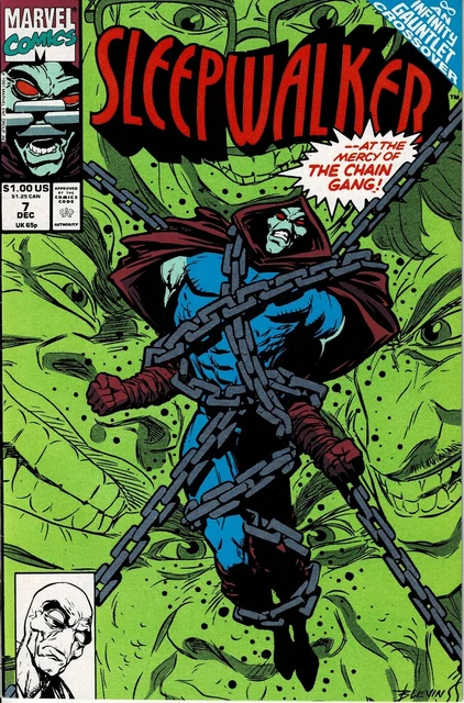 SLEEPWALKER - Vol. 1 #7 - December 1991 - Marvel Comics