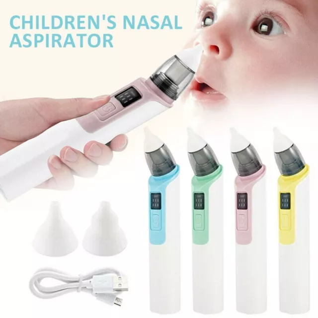 de nez Bébé nez meunier Aspirateur nasal électrique Nettoyeur de nez pour bébé