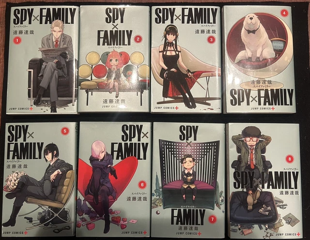 SPY X FAMILY Volumes 1-10 Japanese Manga £31.50 - PicClick UK