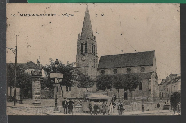 MAISONS-ALFORT (94) - L'Eglise - Belle Animation