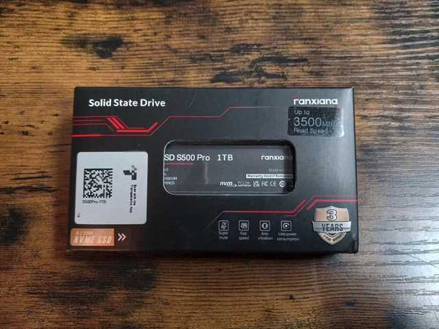 Ultra-Fast 1TB Fanxiang M.2 SSD - 3,500MB/s Read Speed