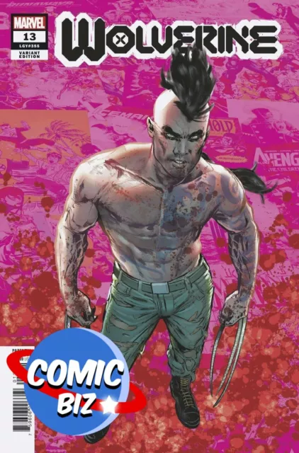 Wolverine #13 (2021) 1St Printing Jimenez Pride Variant Cover Marvel Comics