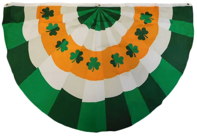 St. Santo Patrick's Día Irlanda 3x5 3'x5' Poliéster Banderines Arandelas