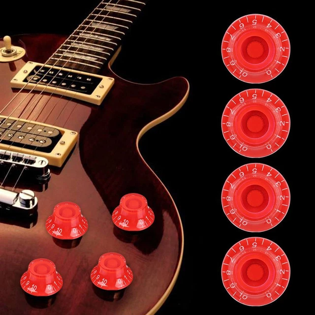 électrique Chapeau Forme Bouton Boutons de volume de tonalité For Les Paul LP