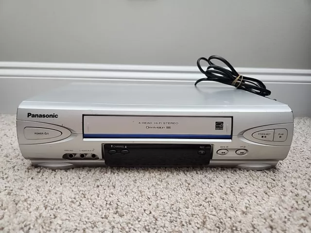 Panasonic PV-V4524S Omnivision VCR Player Recorder VHS No Remote TESTED!