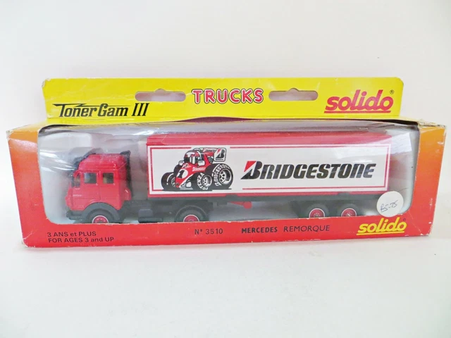 Camion Solido 1/43 DAF Savoyarde - ZC725 - Tonergam 3501 - Bleu - Occasion