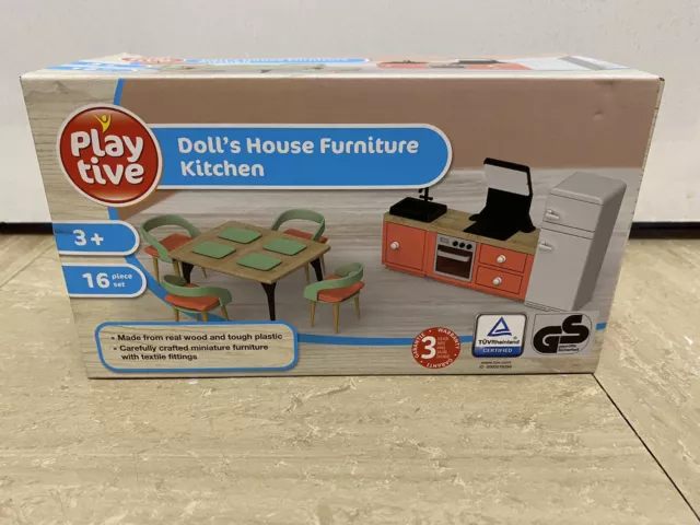 LIDL PLAYTIVE DOLLS House Furniture Kitchen Toys Pretend Play