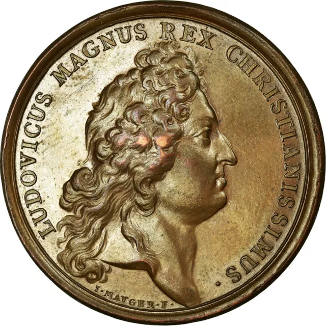 [#711044] France, Médaille, Louis XIV, Festin à l'Hôtel de Ville de Paris, 1687