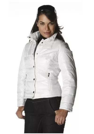 Geox Steppjacke Gr.38,40,42,44,46 NEU Damen Jacke Weiß Biker Winter Respira